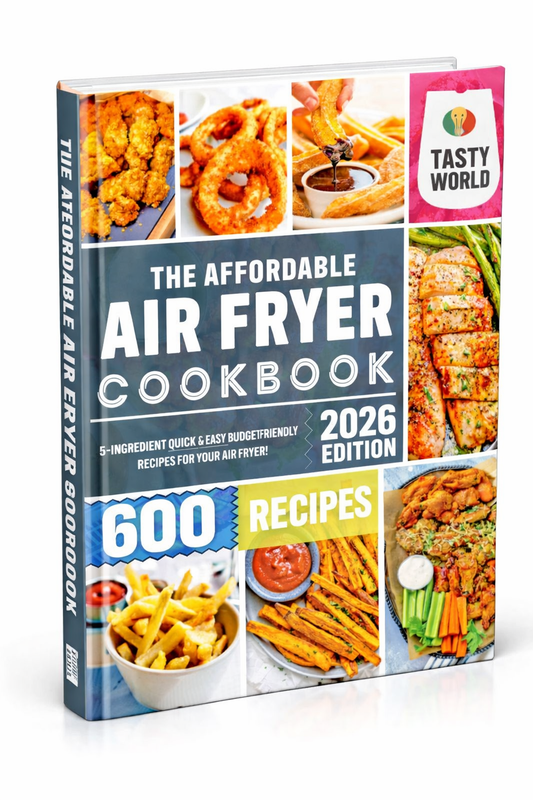 600 Air Fryer Recipes – Quick, Healthy & Irresistible